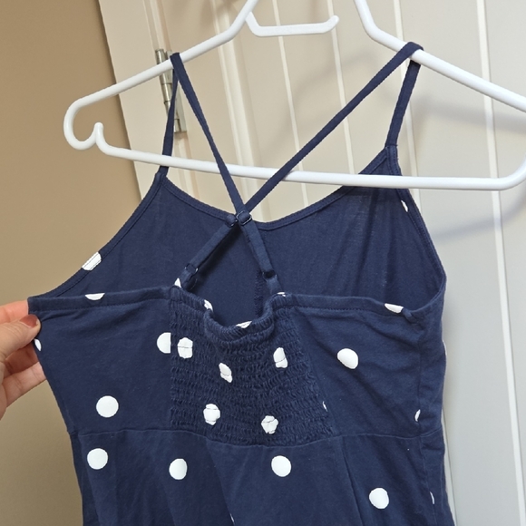 3/$25 Old Navy Girl XL Blue Garment Popka Doy Summer Dress - Picture 4 of 6
